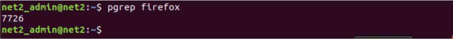 Linux Processes: A Beginner’s Guide To Understanding &Amp; Management 1 Pgrep firefox command output