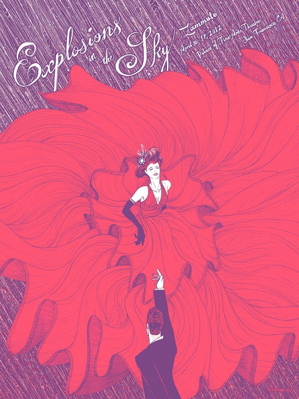 UCreative.com - The Art of Rock: Design Trends in Gig Posters