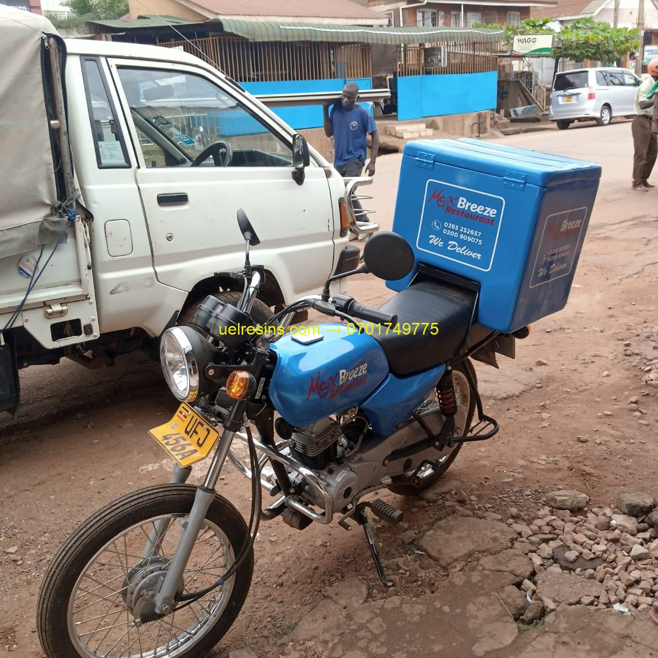 GRP Motor Cycle Delivery Box
