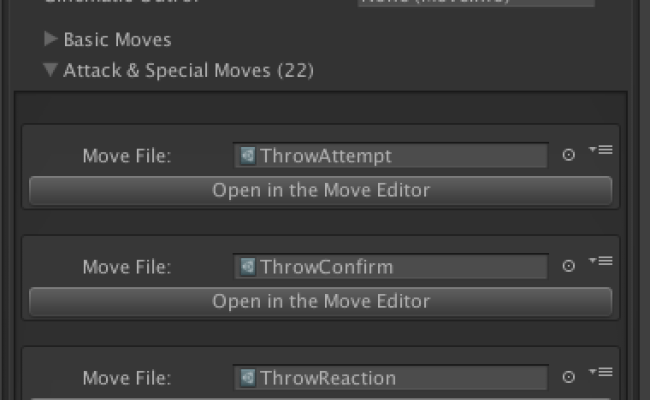 Throw Move Creation Guide [Universal Fighting Engine]