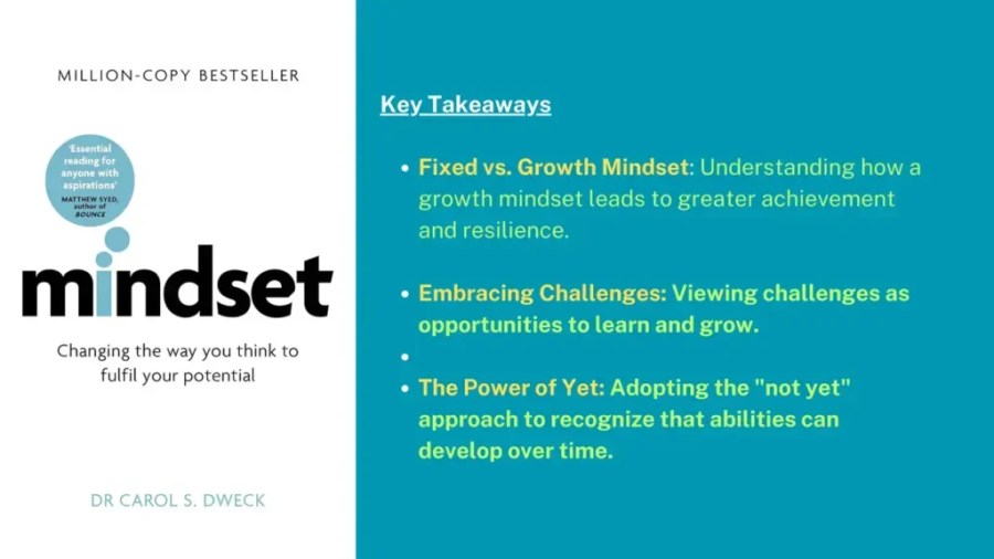 "Mindset: The New Psychology of Success" by Carol S. Dweck: Ultimate Guide To Personal Growth: 5 Self-Improvement Books That Will Change Your Life