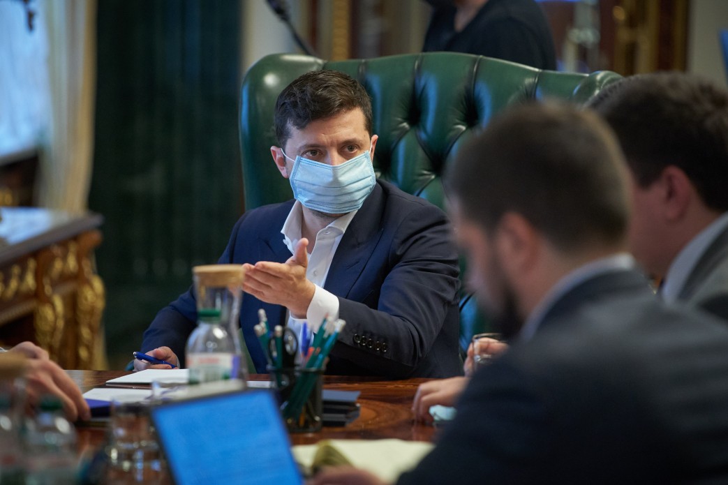Селекторна нарада під головуванням Володимира Зеленського.
