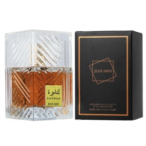 100ml Glass Perfume Bottle with Premium Gift Box Set, Leak-Proof and Durable Design for Unisex Fragrance, Elegant Transparent Packaging for Daily Use, Stylish Display, Romantic Occasions, and Luxury Gifting