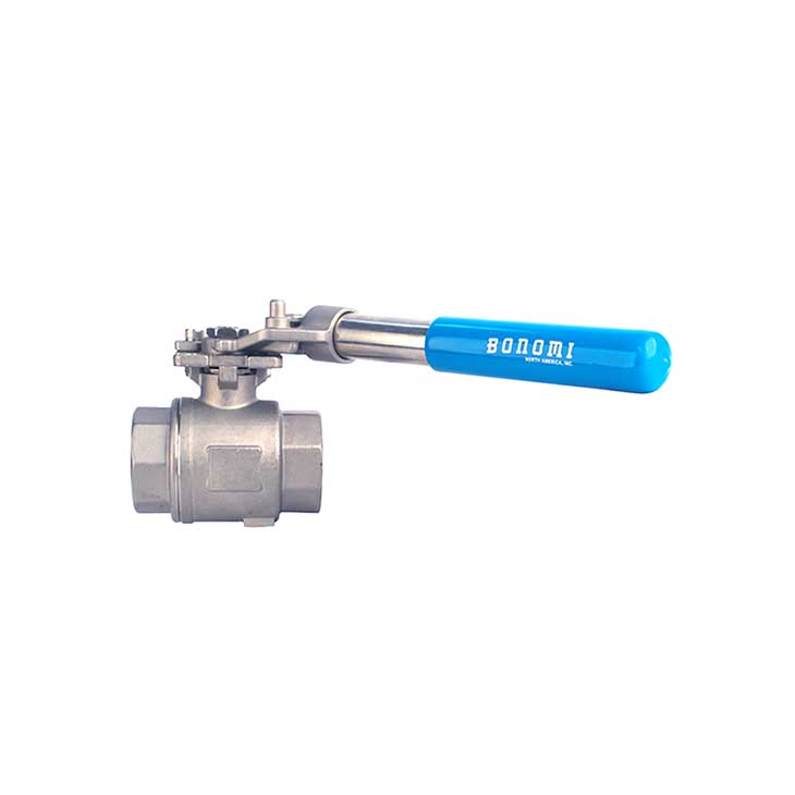 BONOMI 2200 SRL DEADMAN SPRING RETURN LEVER, 2-WAY STAINLESS STEEL BALL ...