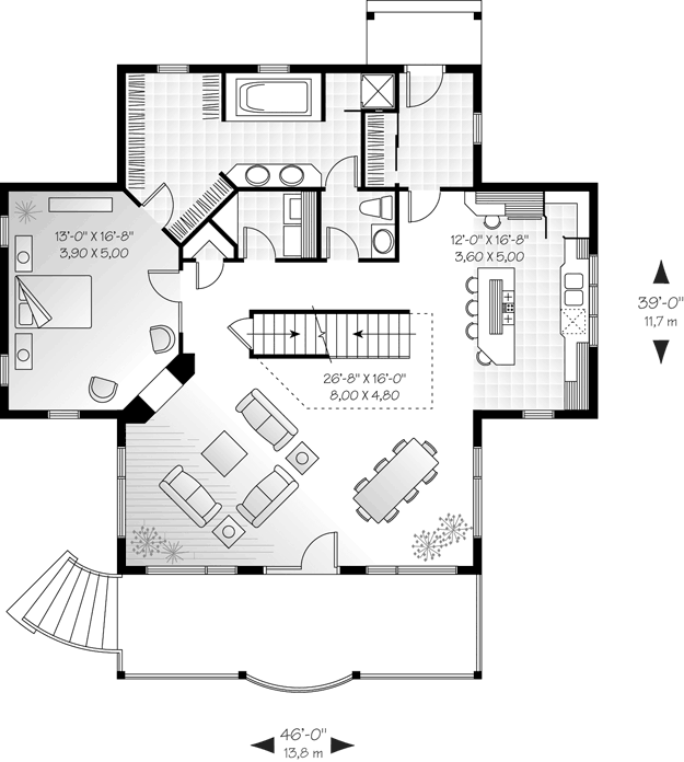 House plans, home plans and floor plans from ultimate plans
