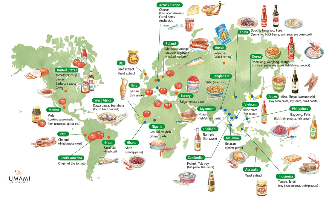 Food Around The World Map Ph 01 