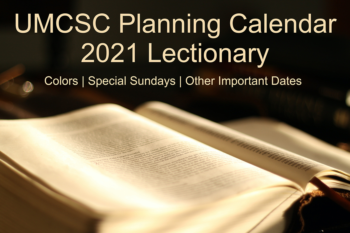 pics Methodist Free Printable Liturgical Calendar 2021 umcsc planning calendar south