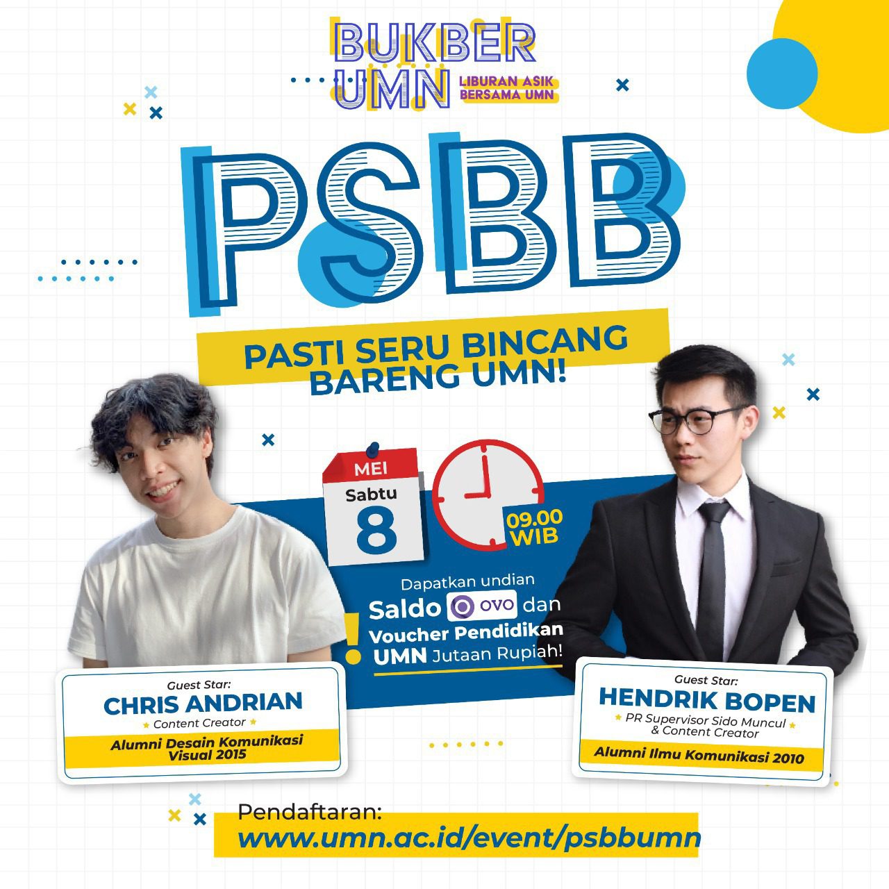 PSBB = Pasti Seru Bincang Bareng 8 Mei 2021 | Universitas Multimedia Nusantara