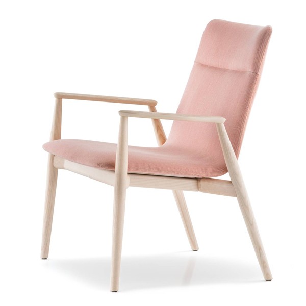 Pedrali Malmo Relax 298 Wooden Lounge Chair By Cmp Design Ultra Modern
