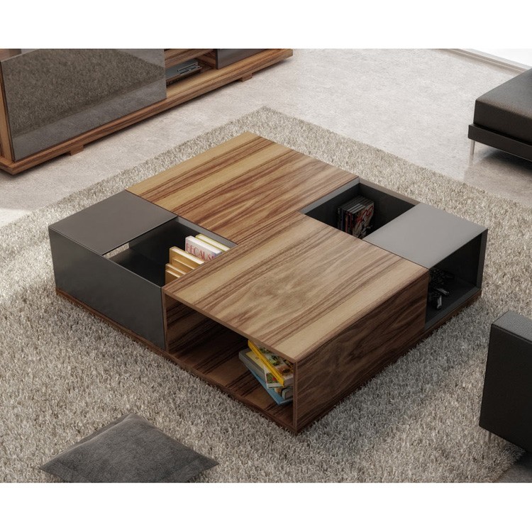 Huppe Move Center Table 9900 Wooden Living Room Furniture Ultra Modern