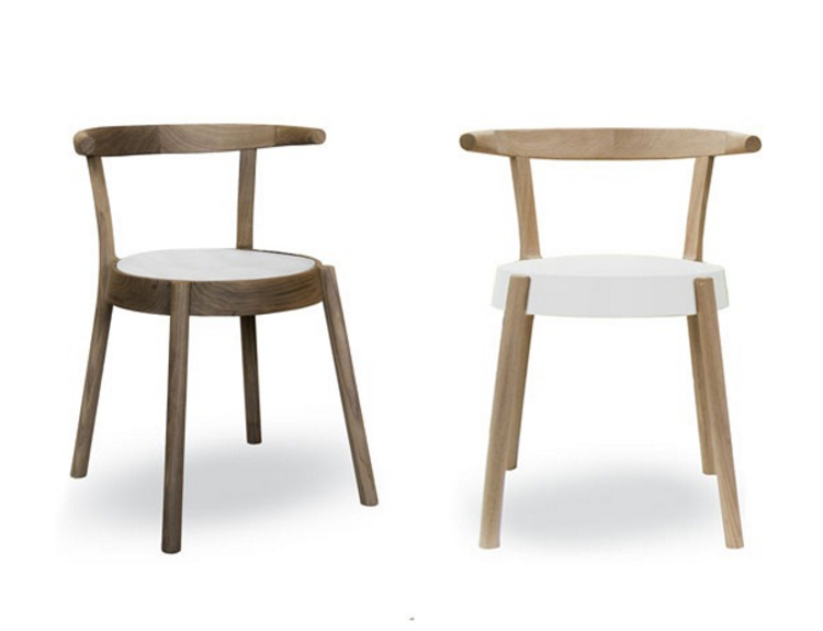 Tonon Espresso 156 02 Wooden Chair Contemporary Dining Room Furniture Ultra Modern