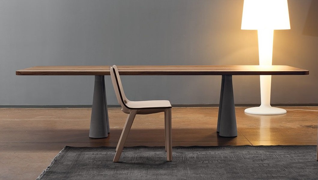 Bonaldo Still Dining Table Wooden Contemporary Dining Room Furniture Ultra Modern