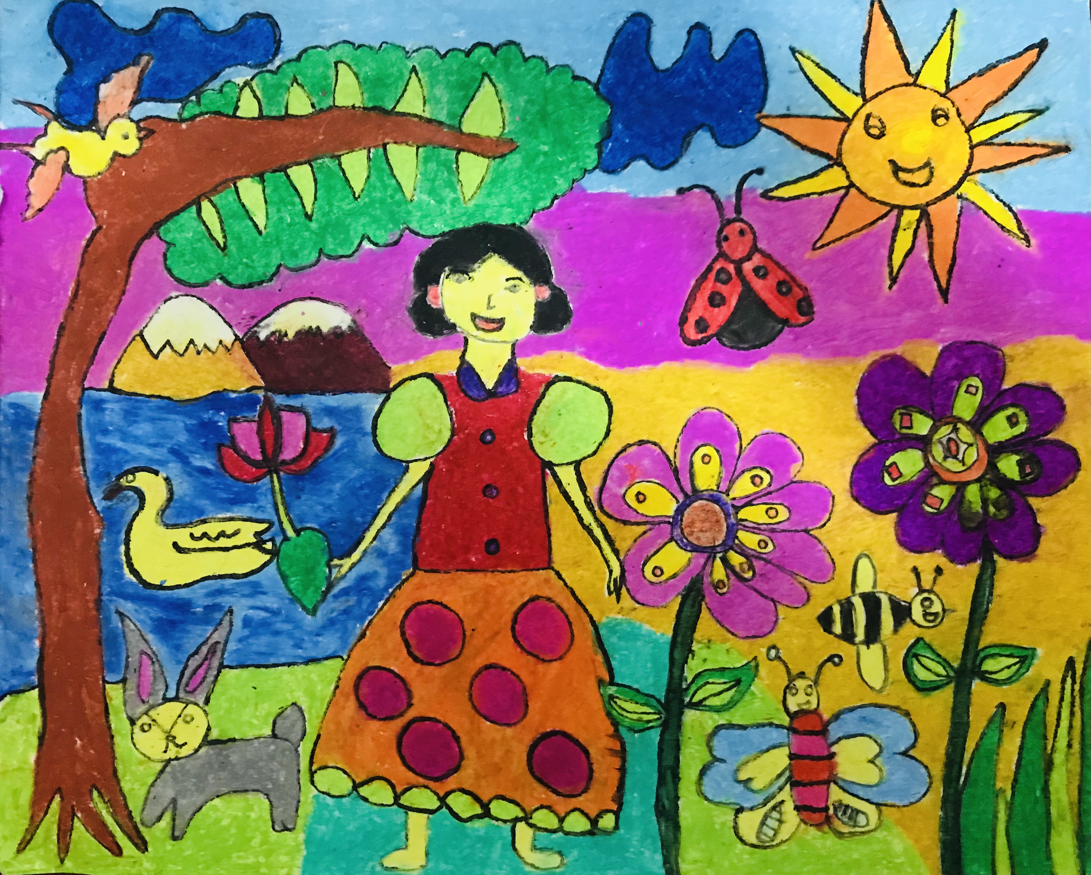wallpapers Garden Scene Drawing For Class 1 2021 events around the world unccd