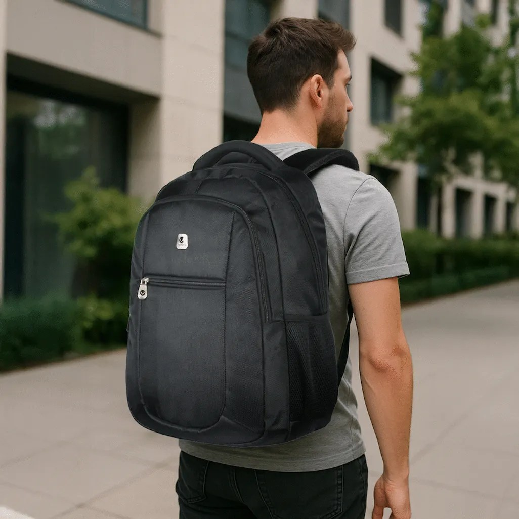 Volkano Jet Backpack 15.6 inch - Black