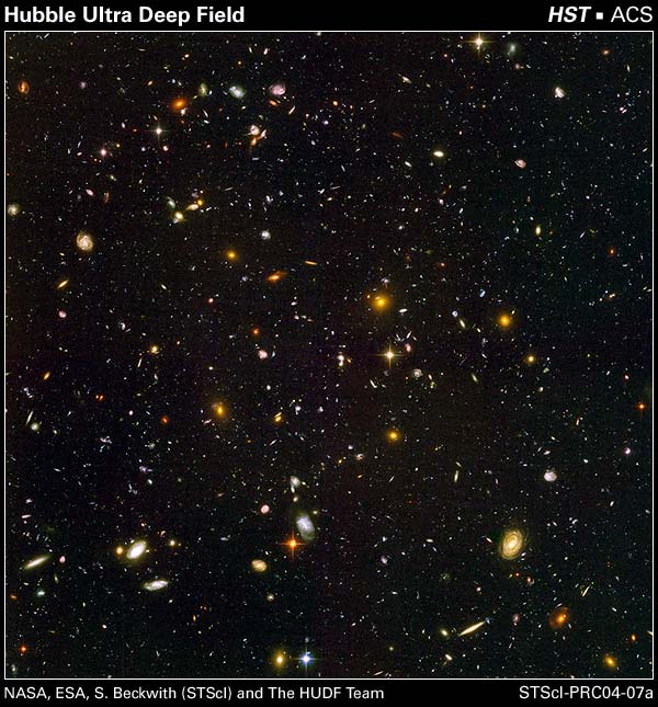 This is the Hubble Ultra Deep Space picture