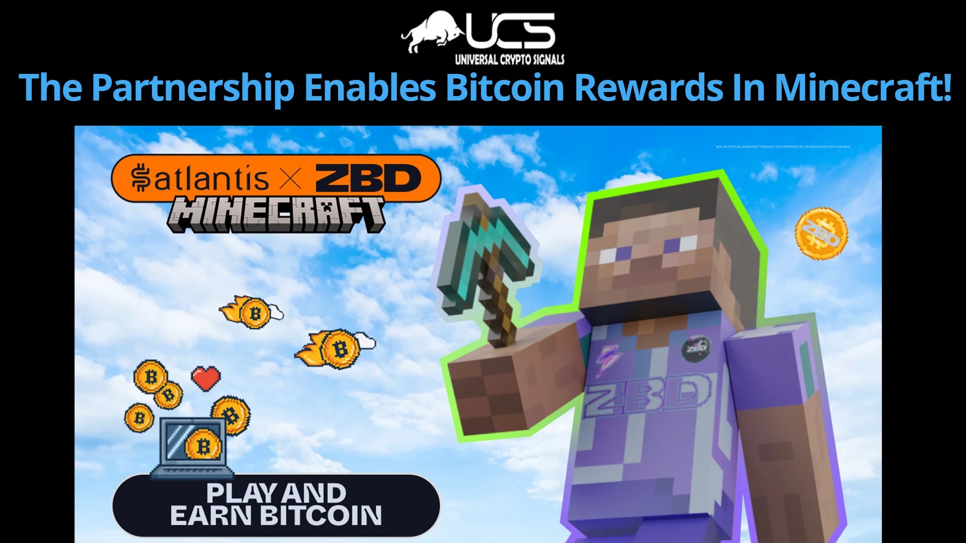 Bitcoin Rewards in Minecraft: A New Partnership | Universal Crypto Signals