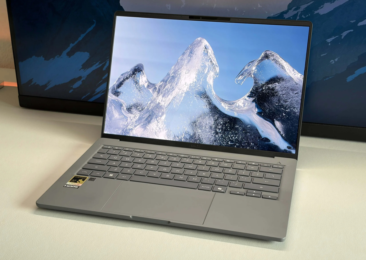 جهاز Zenbook A14 بمعالج Snapdragon X2 Elite يركز على الأداء والتنقل في جهاز خفيف - التقنية بلا حدود