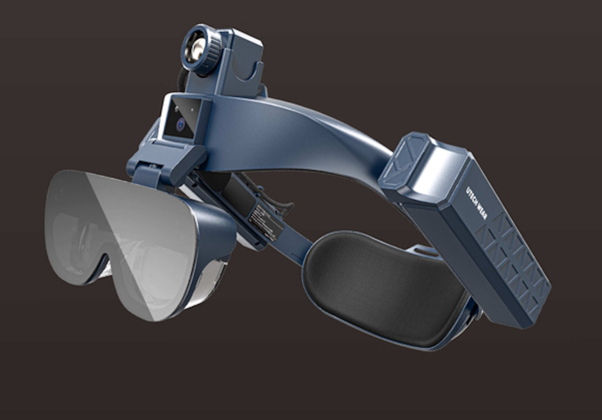 Utrack تكشف عن نظارة AR بقدرات حرارية وصوتية ووضع المنظار الداخلي