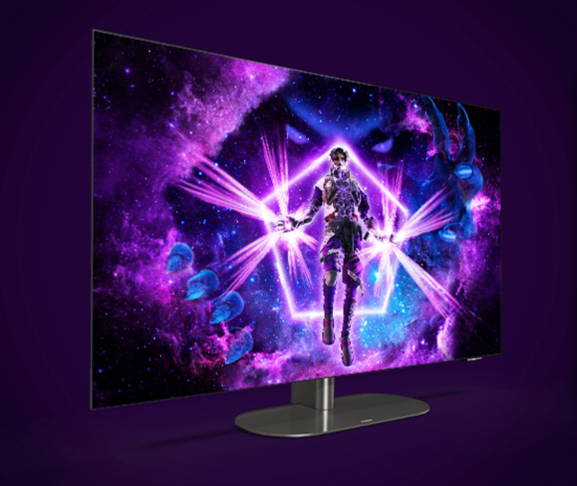 AOC تكشف عن شاشة OLED ضخمة مقاس 42 بوصة بتردد 144 هرتز ونظام اندرويد 