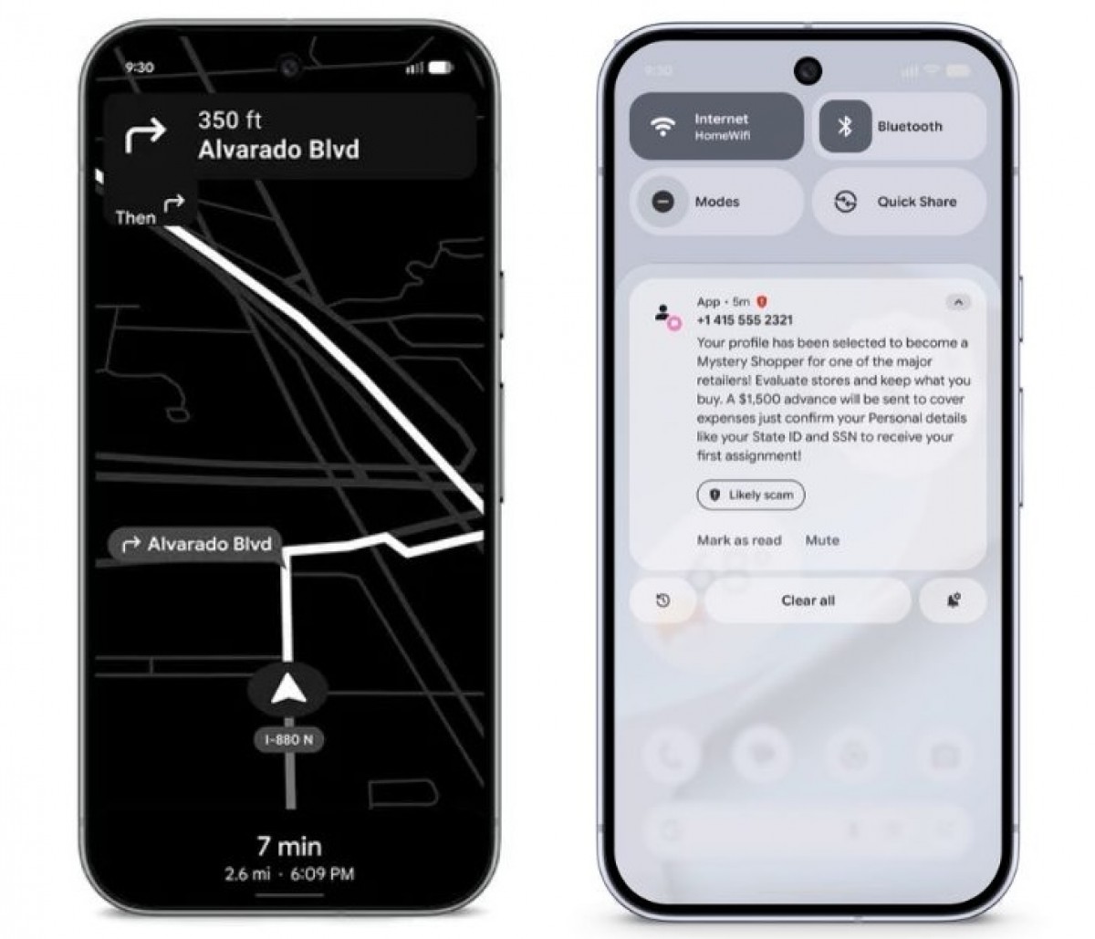 تحديث نوفمبر من Pixel يبدأ في الوصول للمستخدمين