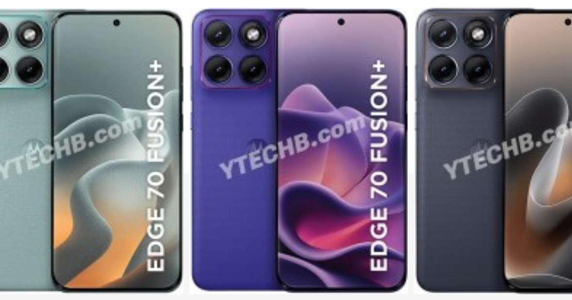 تسريب مواصفات رئيسية وصور لهاتف Motorola Edge 70 Fusion+ يكشف التفاصيل الأولى
