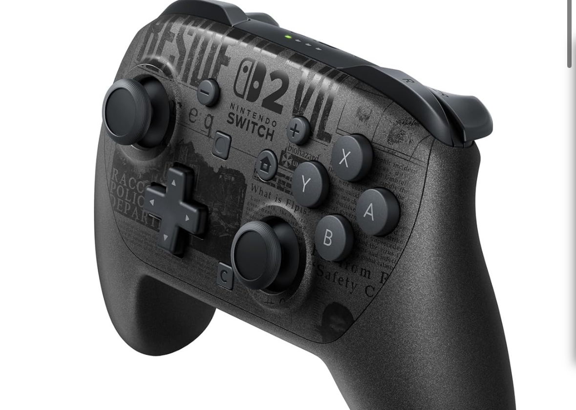 نينتندو تطلق إصدارًا خاصًا من يد تحكم Switch 2 Pro بتصميم مميز