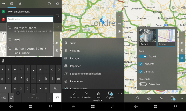 windows maps