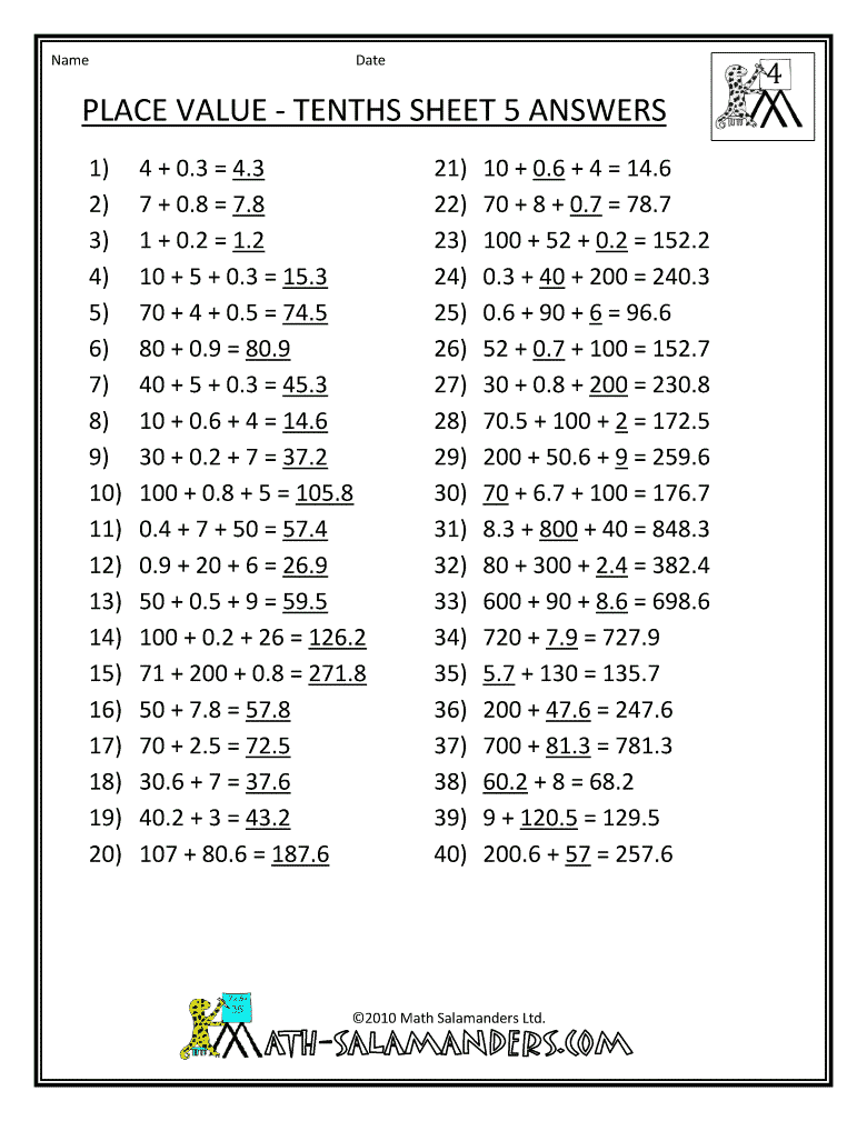 aloha math vs kumon worksheets samples