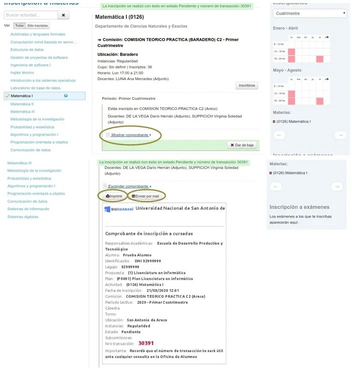 Inicio · siu guaraní · teléfonos . Tutoriales Guarani Correo Moodle