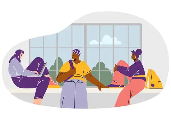 Collaborative Reading Peer Learning Engagement - Vintage Images - Artistic Ultra HD Collection