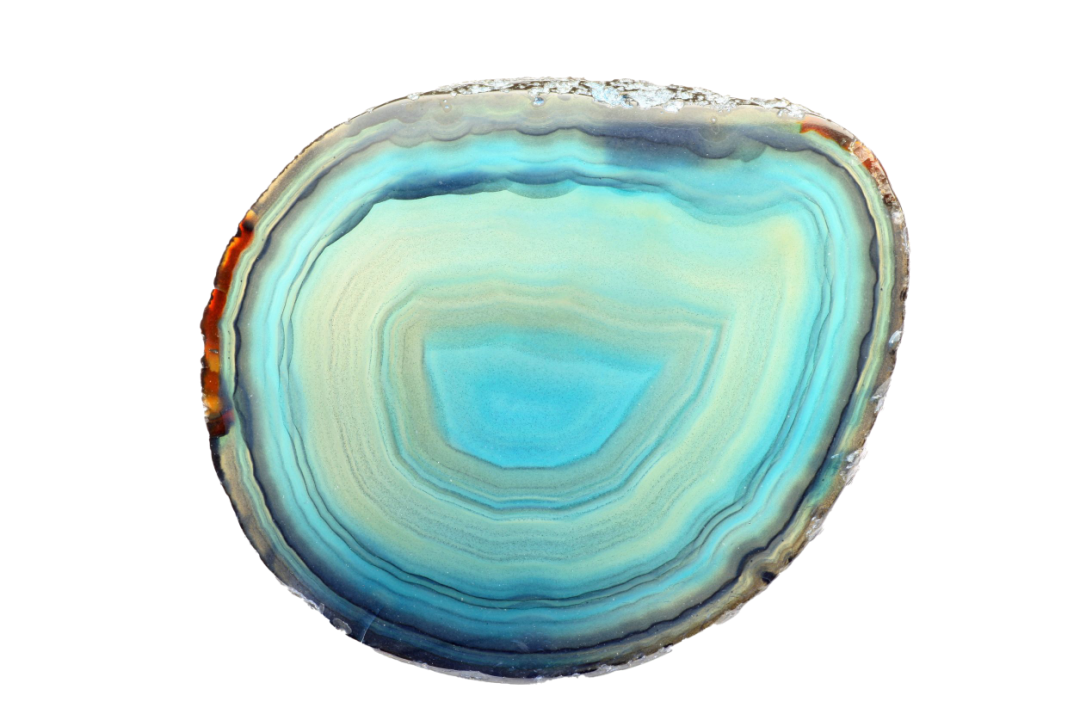 Agate teintée Agate teintée
