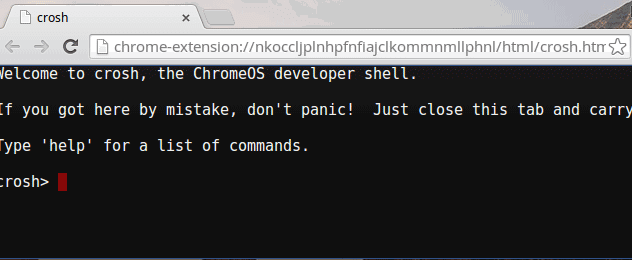 How To Find The Ip Address From Within The Crosh Of Chrome Os 