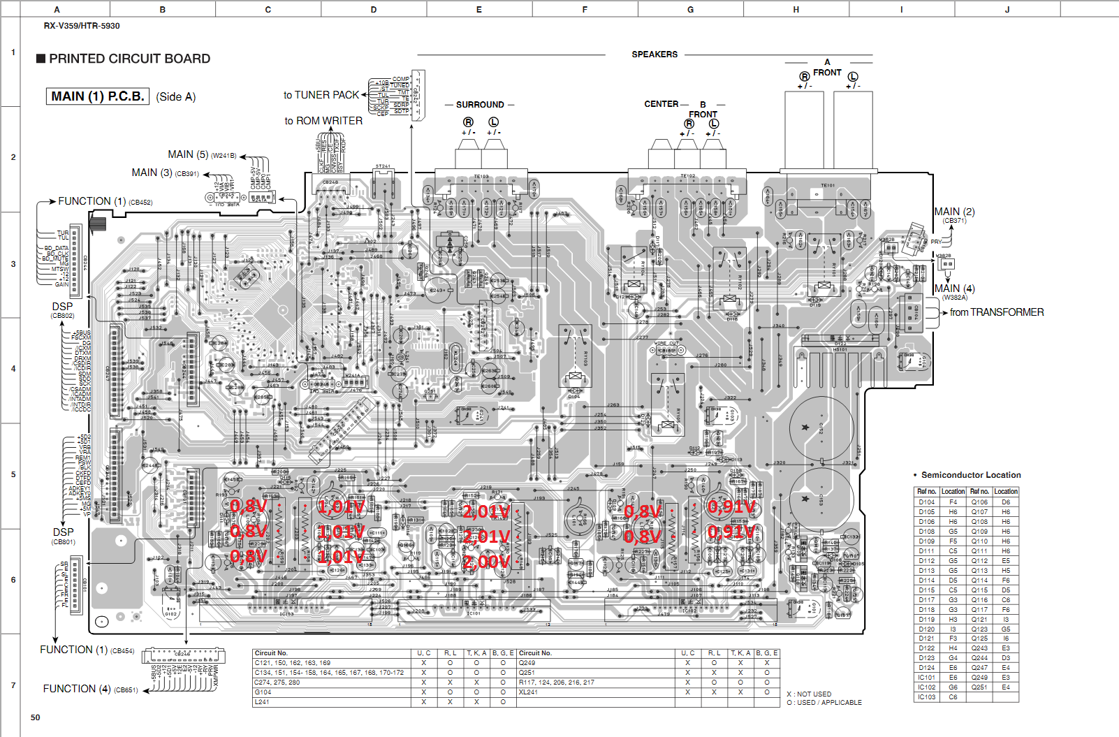 RX-V373/HTR-3065 Phono/Turntable Hookup Diagram - Yamaha ...