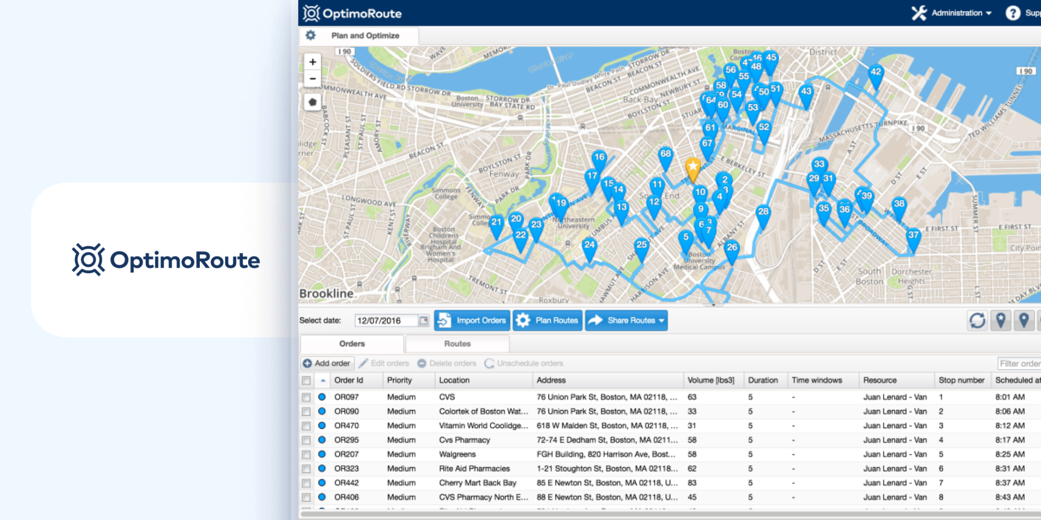Best Route Software For Multiple Stops Optimoroute.