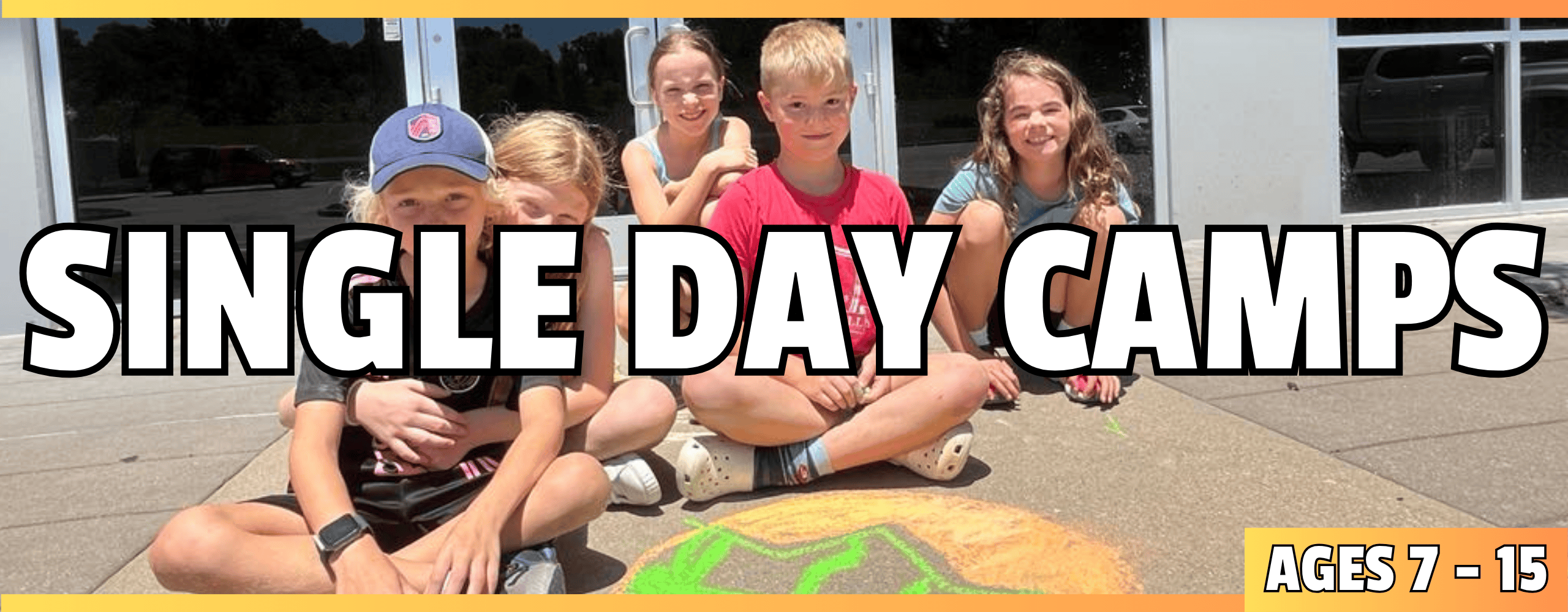 Children enjoy climbing, games, and activities at Upper Limits' Single Day Camps
