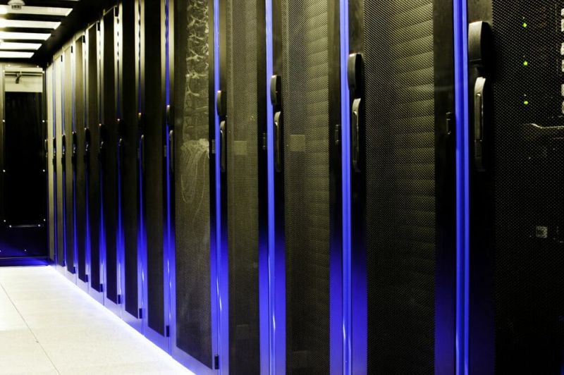 Rack In Data Center - Premium Abstract Image Gallery - Retina