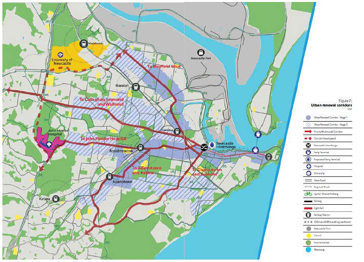 Greater Newcastle Plan Sets Strong Agenda For Growth Full Map Re MR 01.12.17 