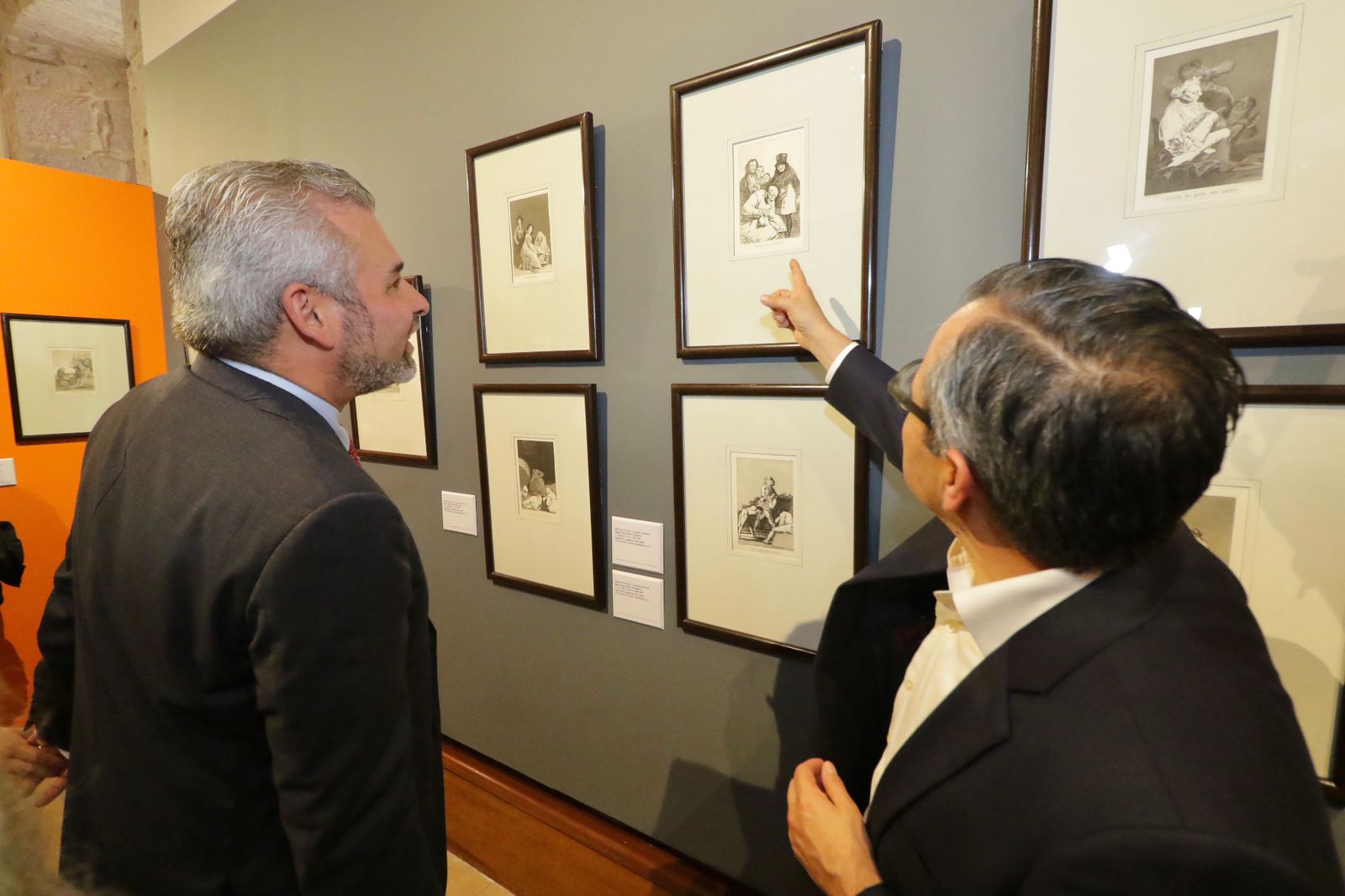 Inauguran Bedolla y Citibanamex exposición “Los Caprichos de Goya” en Centro Cultural Clavijero