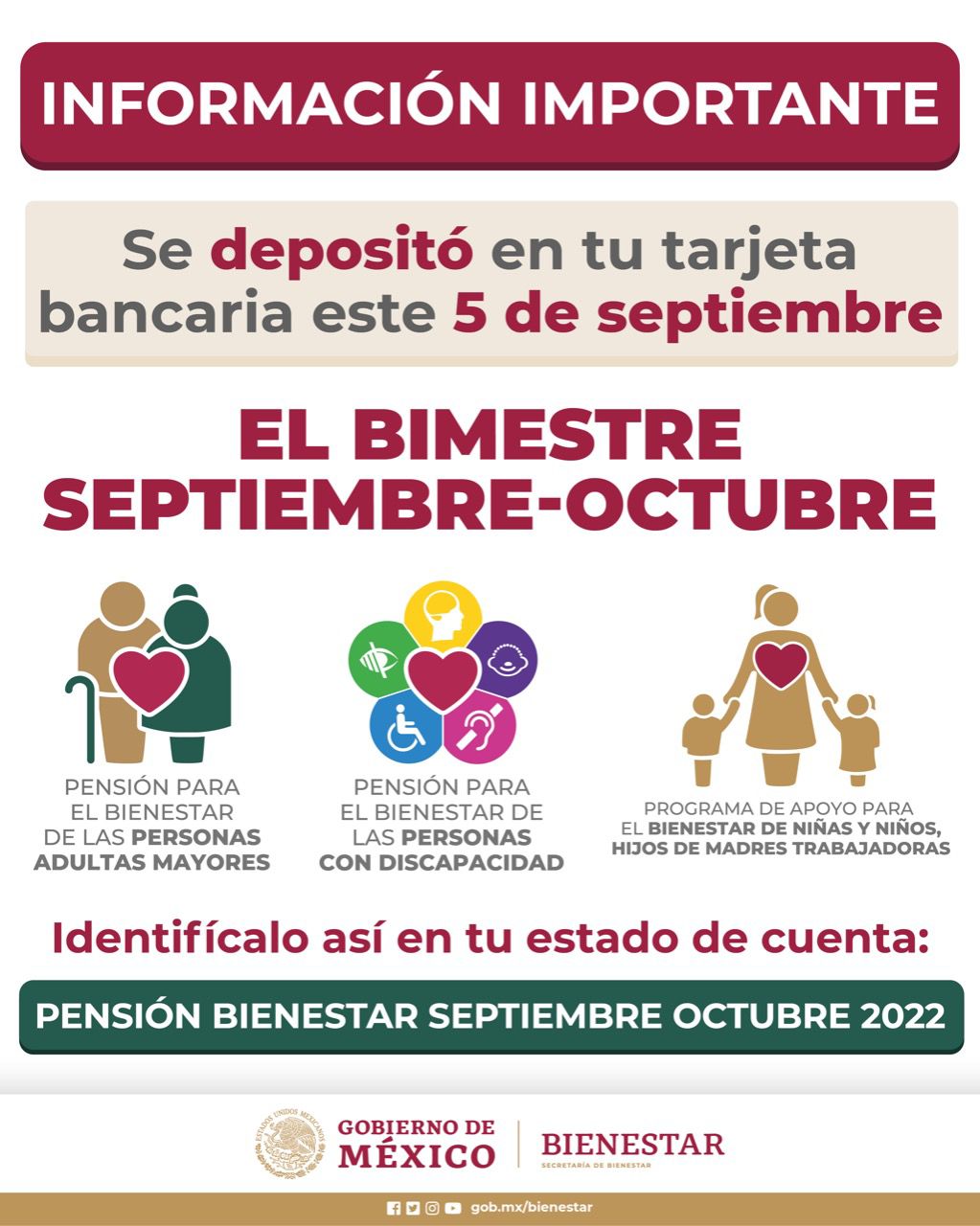 Secretaría de Bienestar dispersa 46.7 mil mdp a 12.1 millones de derechohabientes de pensiones y programas: Ariadna Montiel