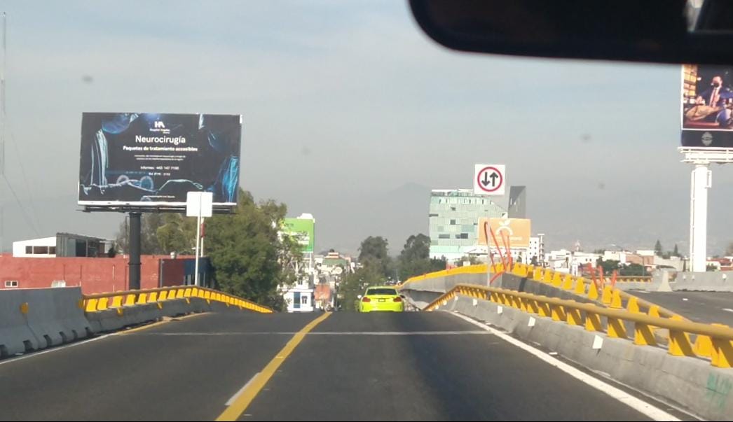 Distribuidor vial de Mil Cumbres, listo al 100% en noviembre