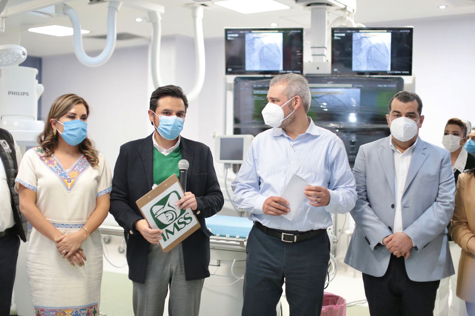 Inauguran en Michoacán sala de hemodinamia construida gracias a rifa del avión presidencial