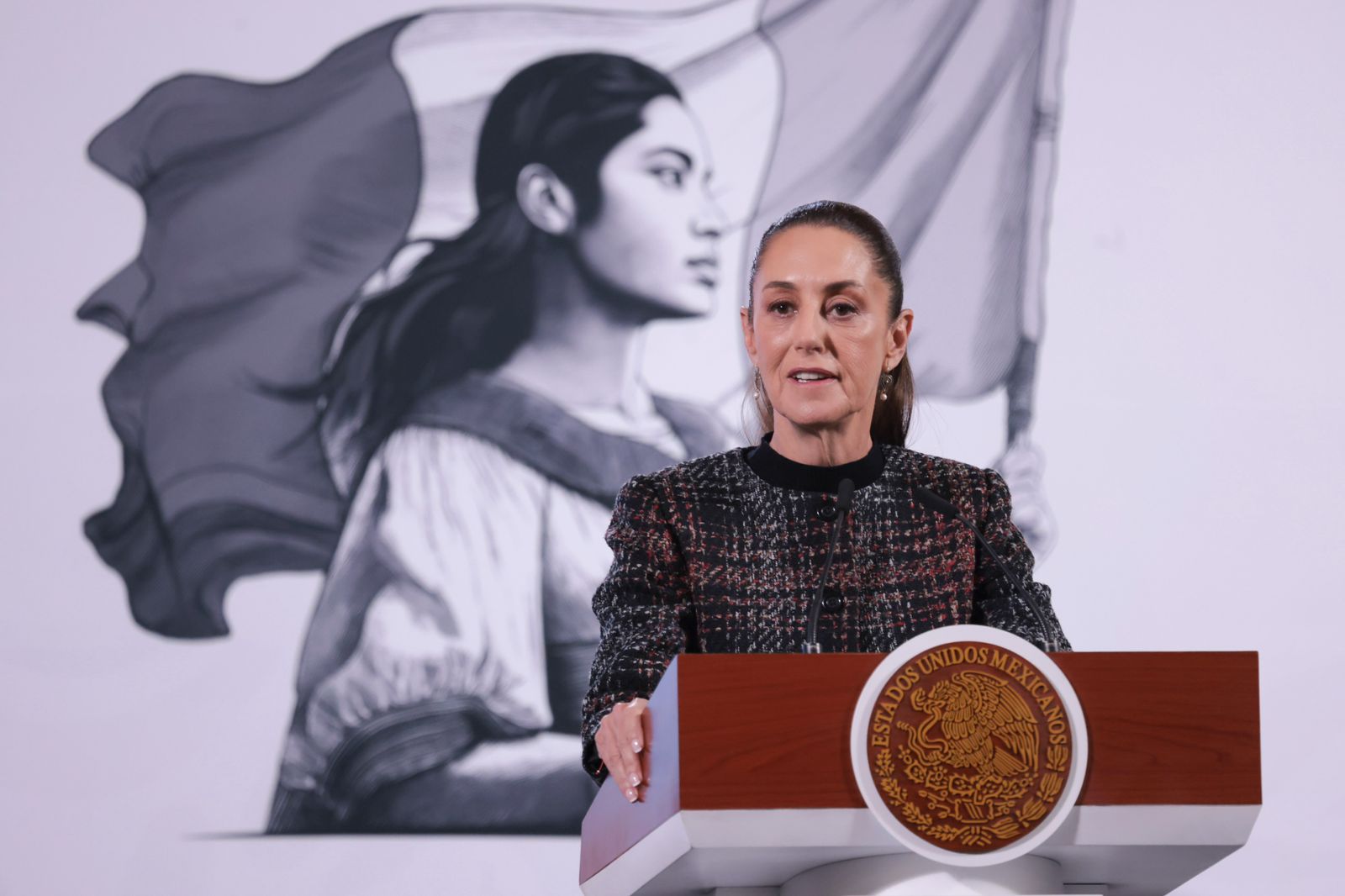 Rechazamos la calumnia de la Casa Blanca: Presidenta  Claudia Sheinbaum