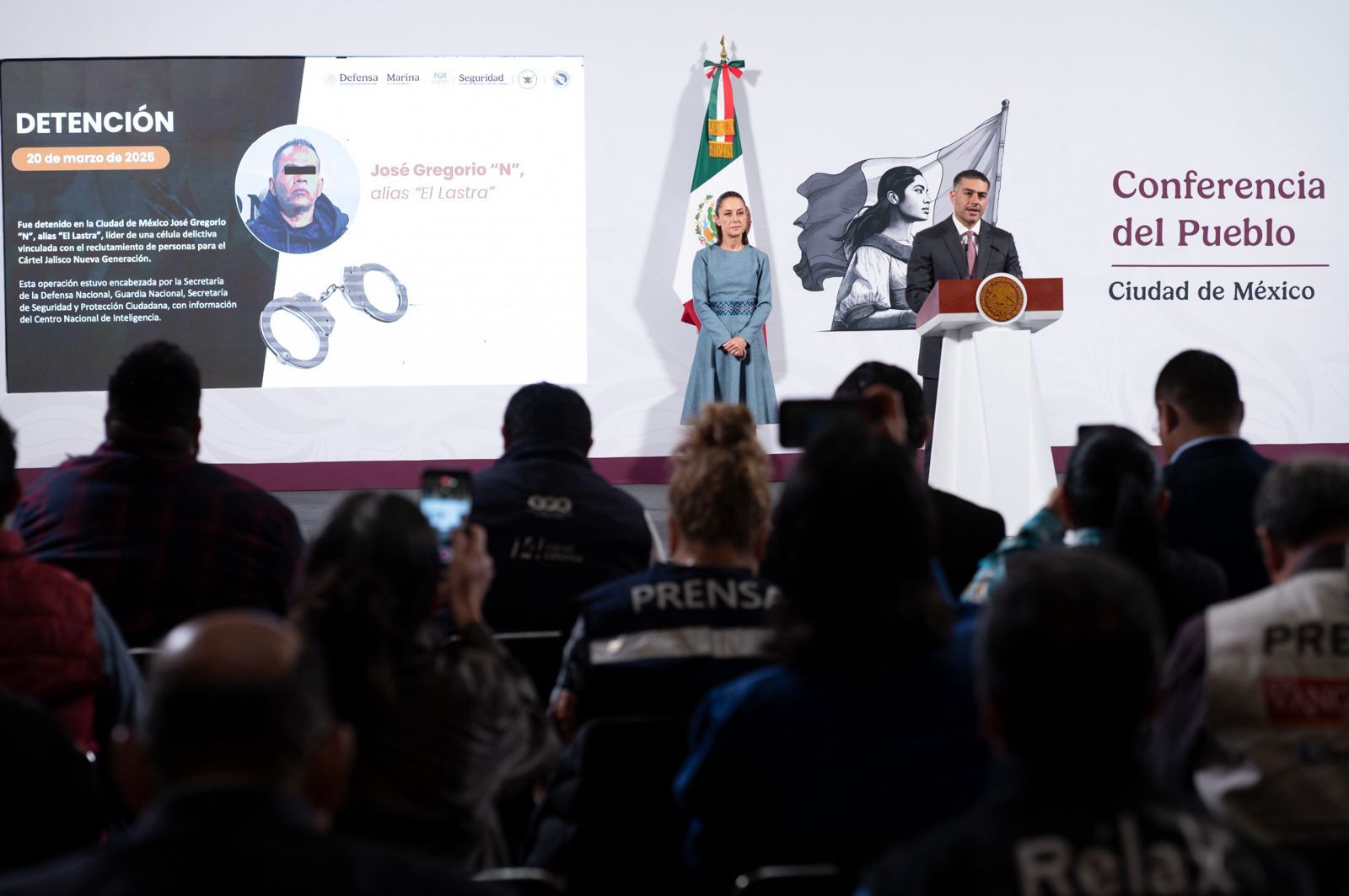Presidenta Sheinbaum presenta reformas para combatir el delito de desaparición como la creación de la plataforma única de identidad