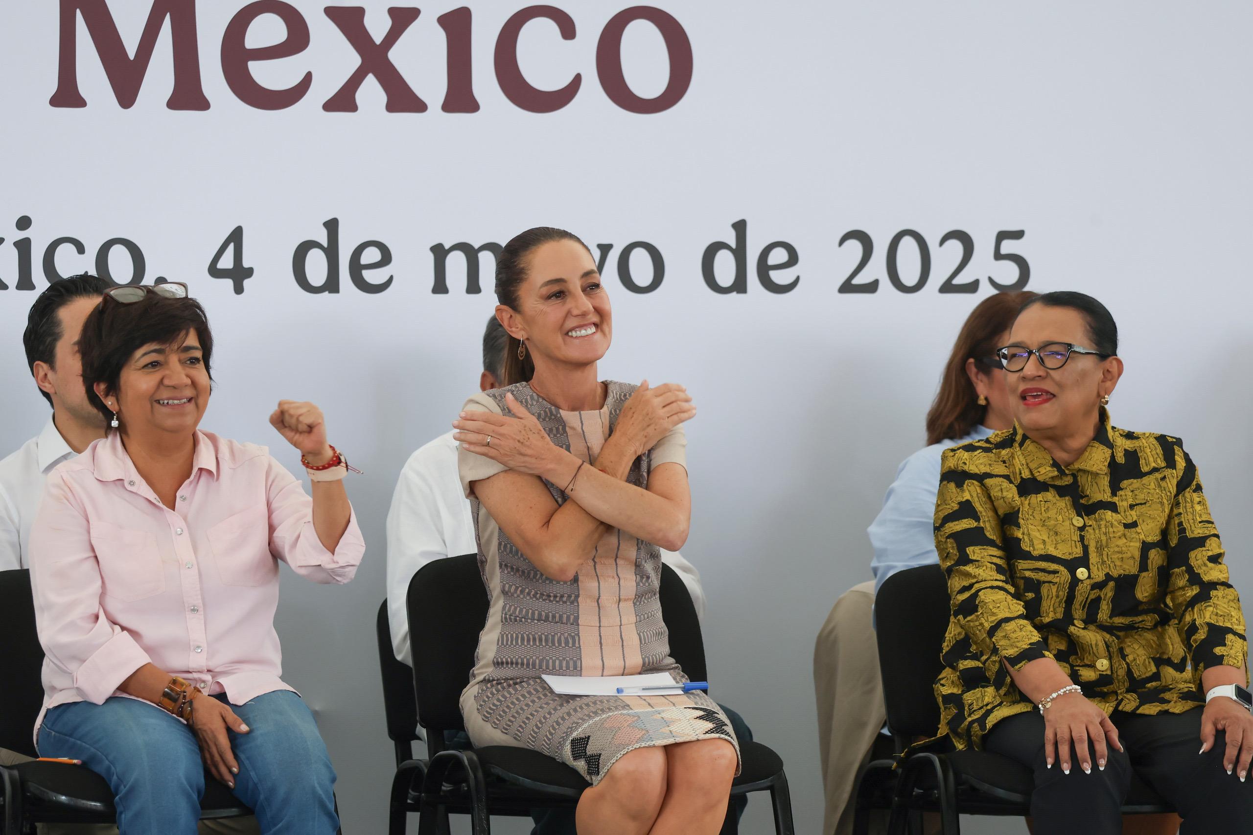 Presidenta  Sheinbaum pone en marcha plan integral “amor con amor se paga” en 10 municipios del oriente del EdoMex