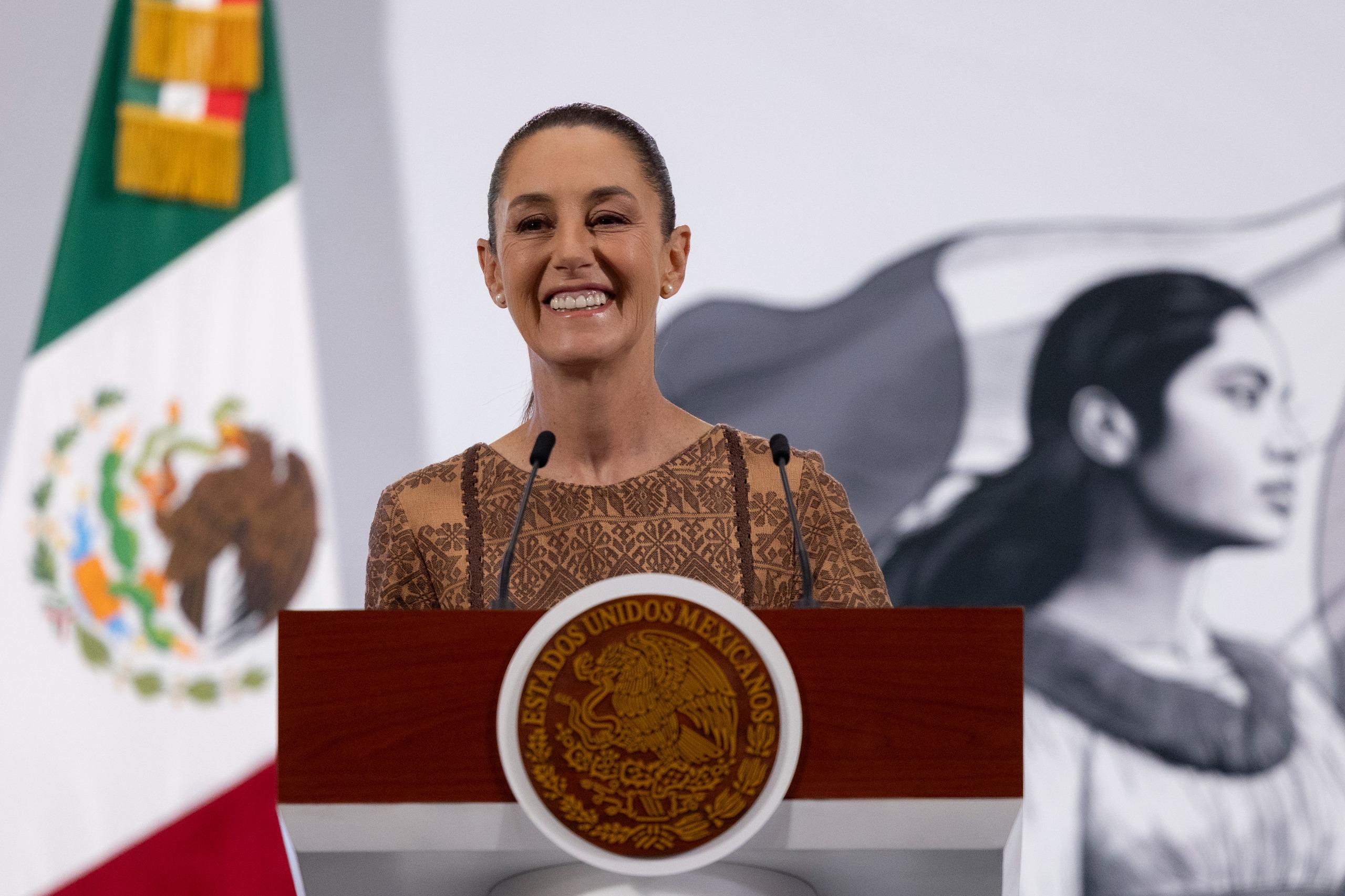 Presidenta Sheinbaum felicita al nuevo papa de la iglesia católica: “lo vamos a invitar a México”