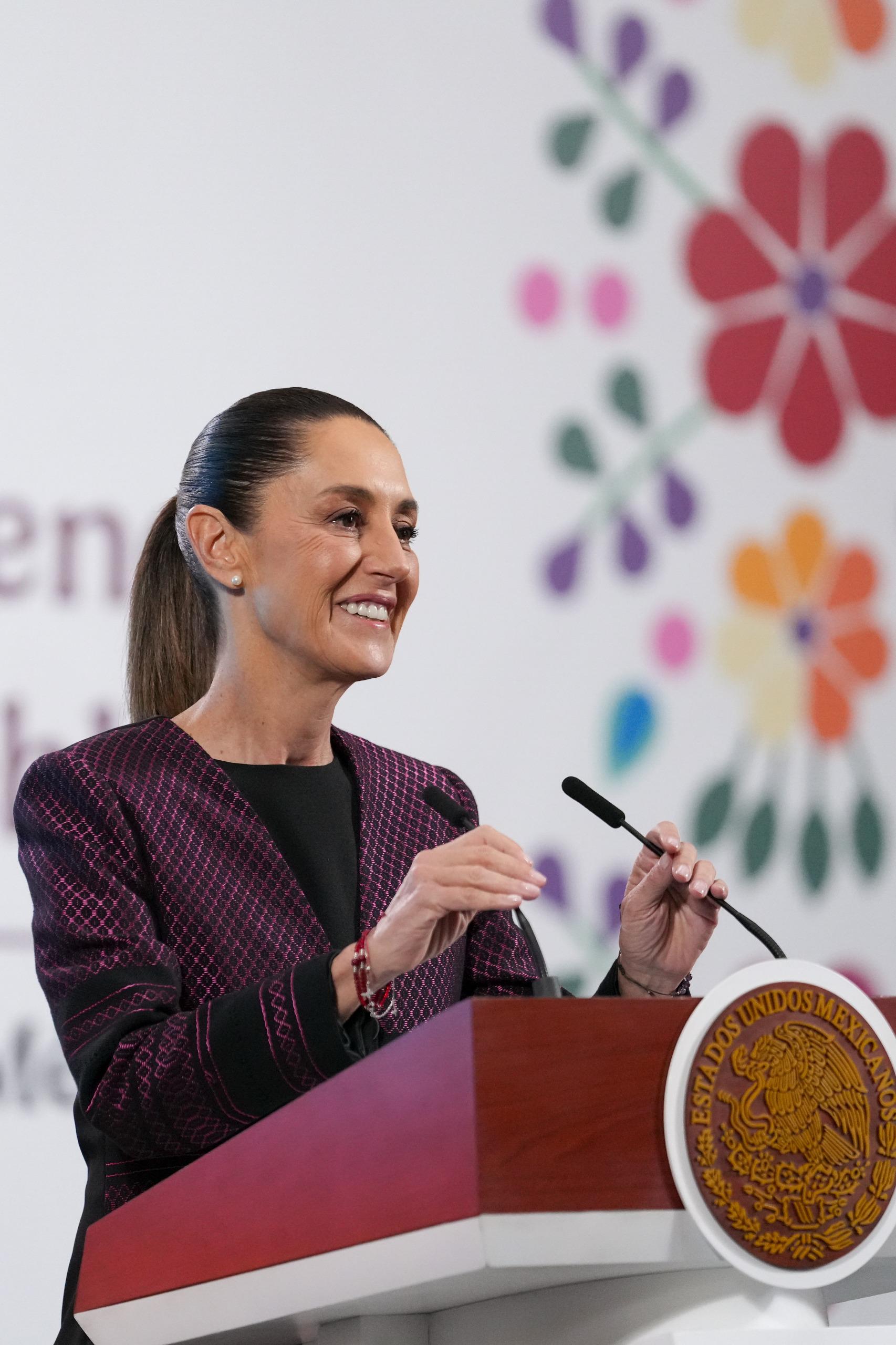 Con EUA lo que buscamos siempre es una buena relación como iguales: presidenta Sheinbaum Pardo