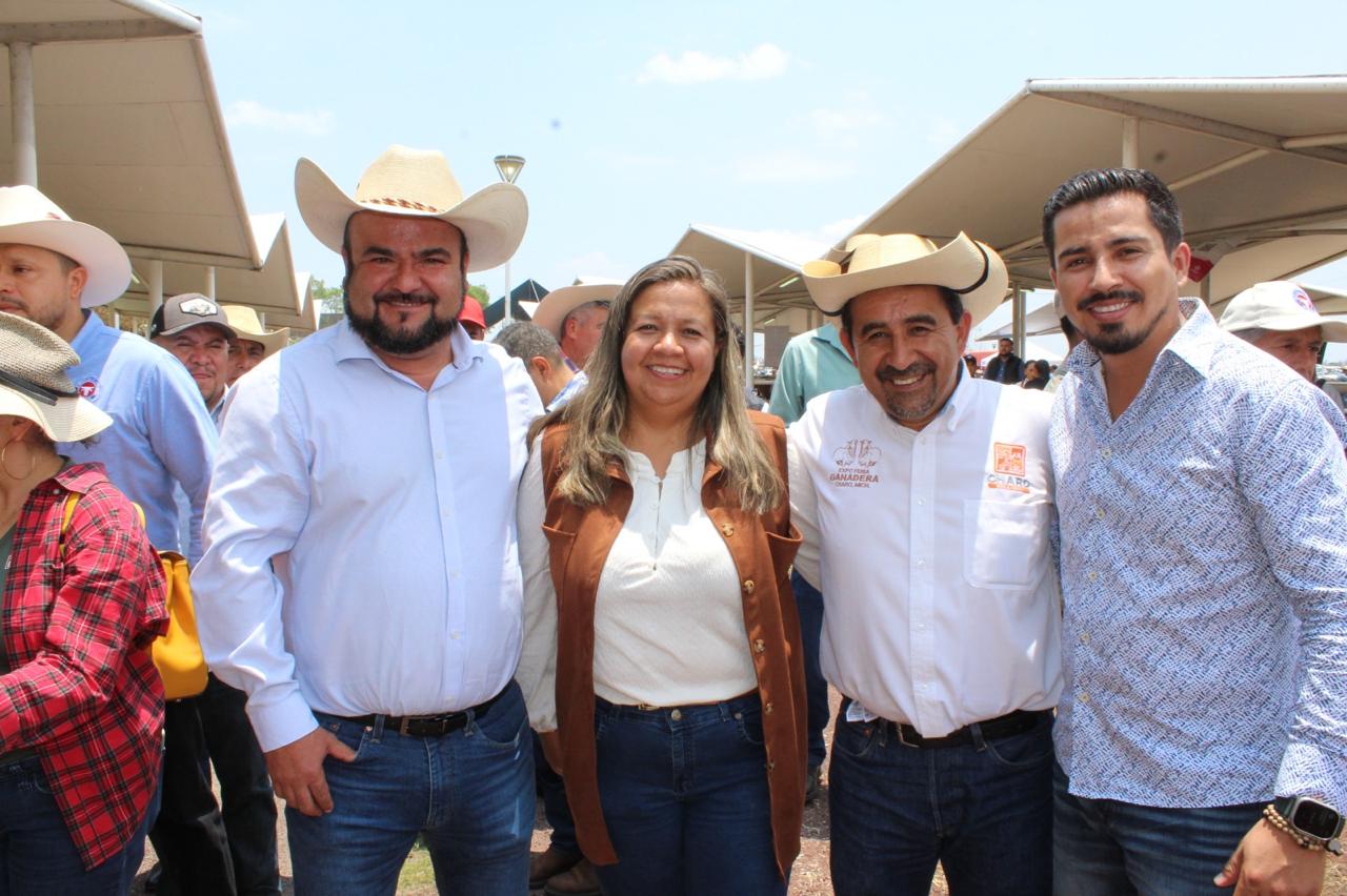 Cefoga Michoacán refuerza alianzas en la apertura de la Feria Ganadera 2025
