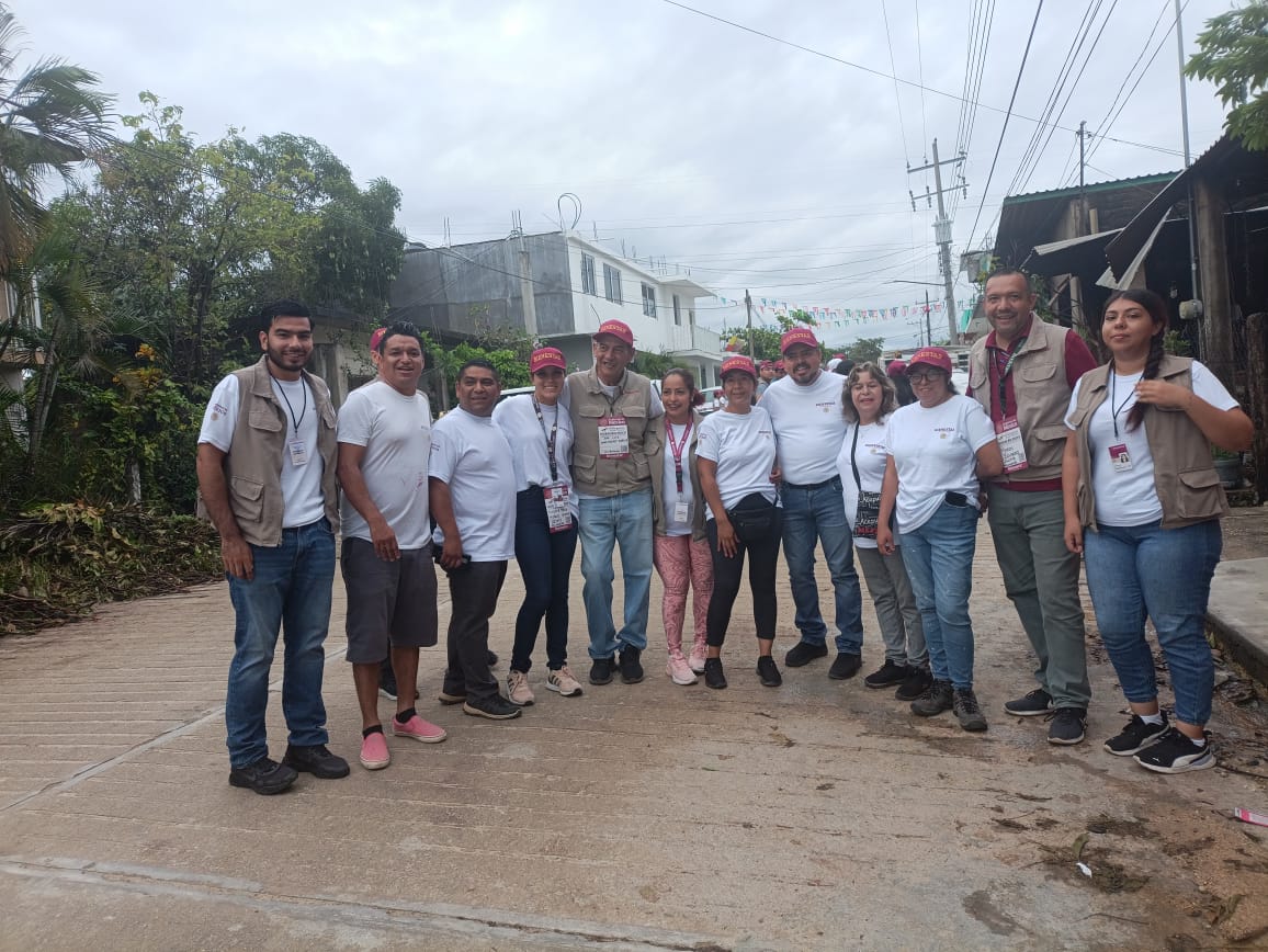 Participa Michoacán en el Censo de Bienestar por huracán en Oaxaca