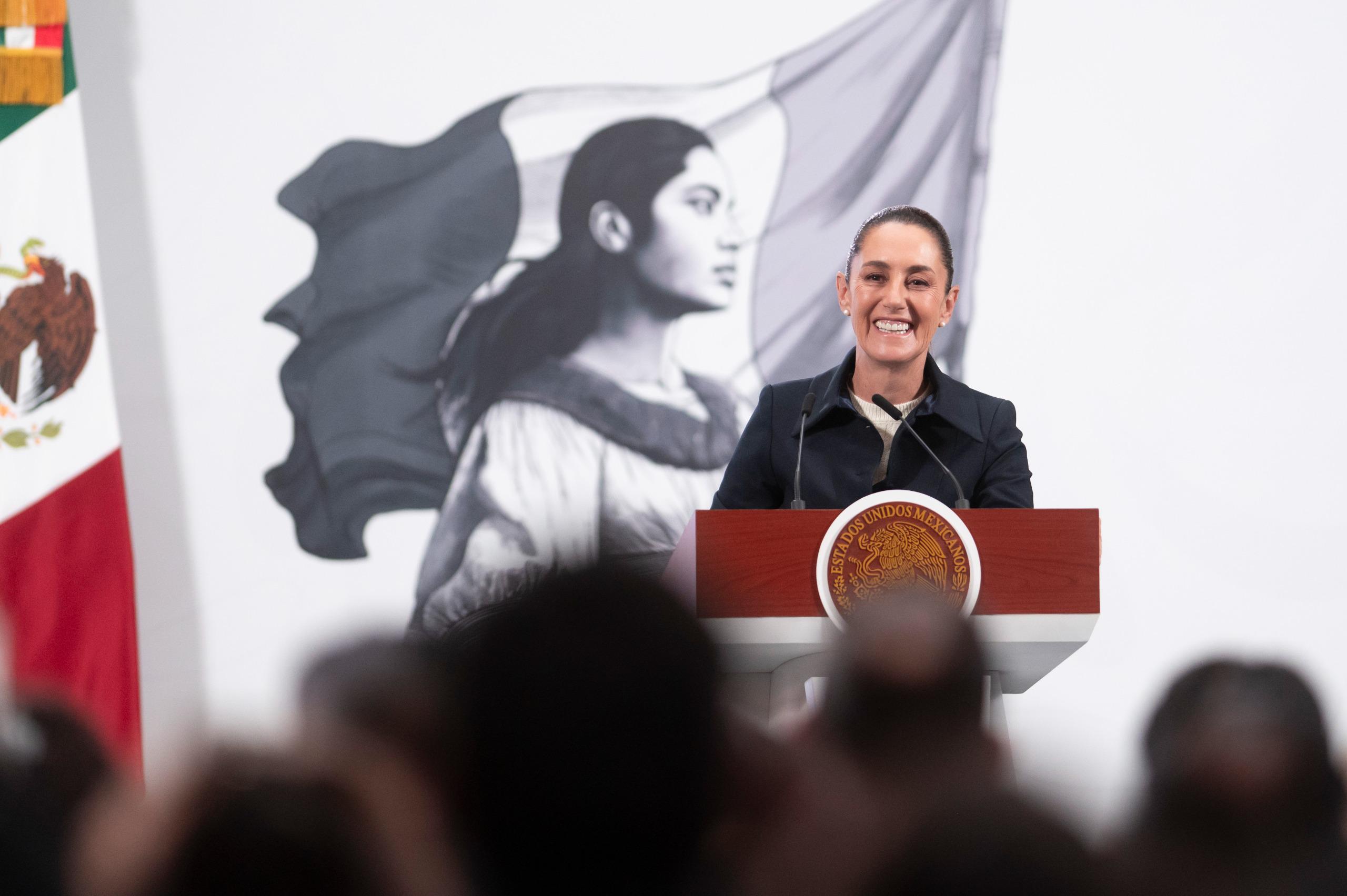 Presidenta Claudia Sheinbaum anuncia reapertura de la frontera con EU para el ganado a pie