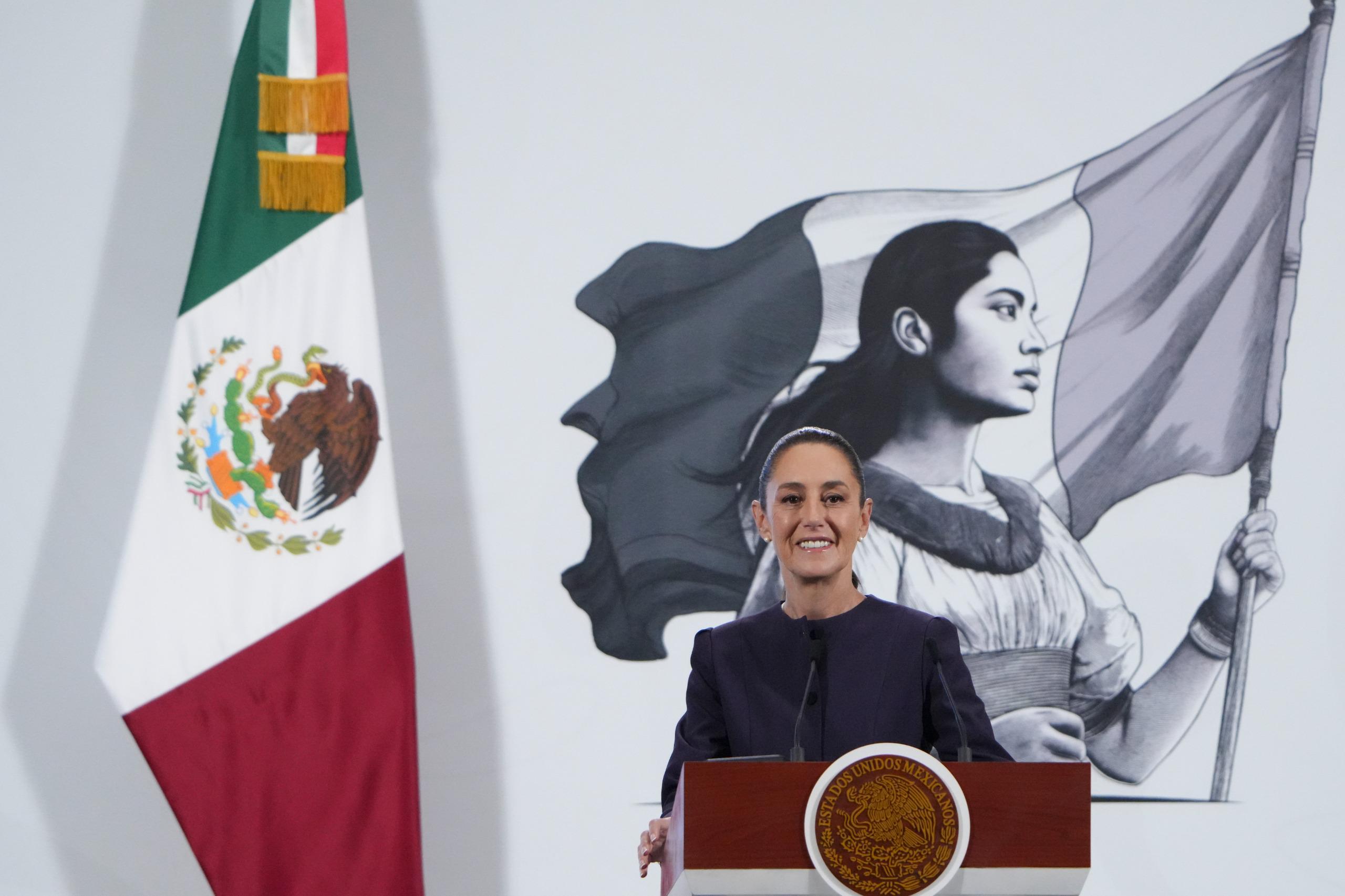 Tren Maya y su línea de carga; Hoteles Mundo Maya; AIFA; aeropuerto de Tulum; y Mexicana, son rentables y van requetebién: Presidenta Claudia Sheinbaum